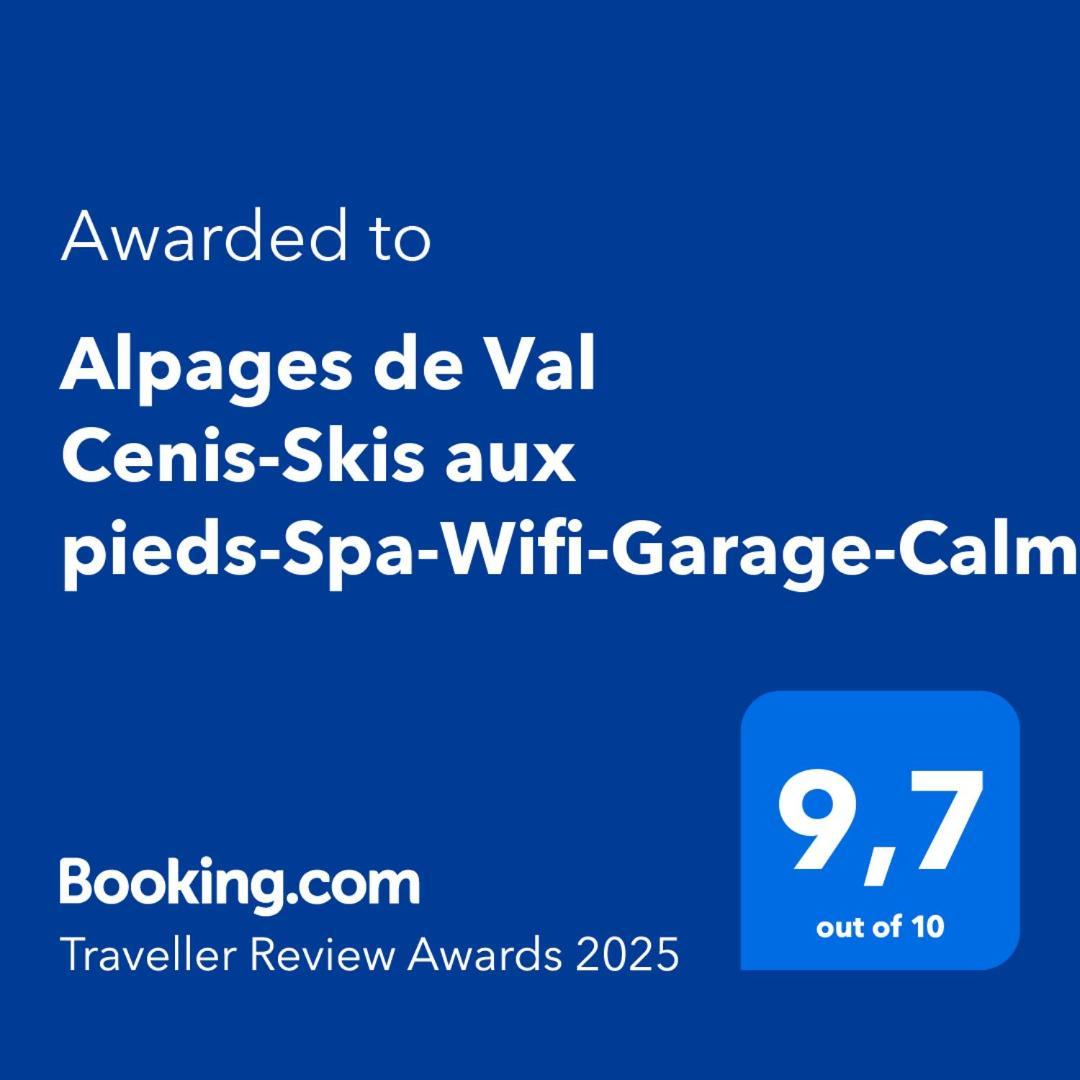 "Alpages De Val Cenis"-Skis Aux Pieds-Spa-Wifi-Garage-Calme! ล็องส์เลอบูร์-มง-เซอนี ภายนอก รูปภาพ